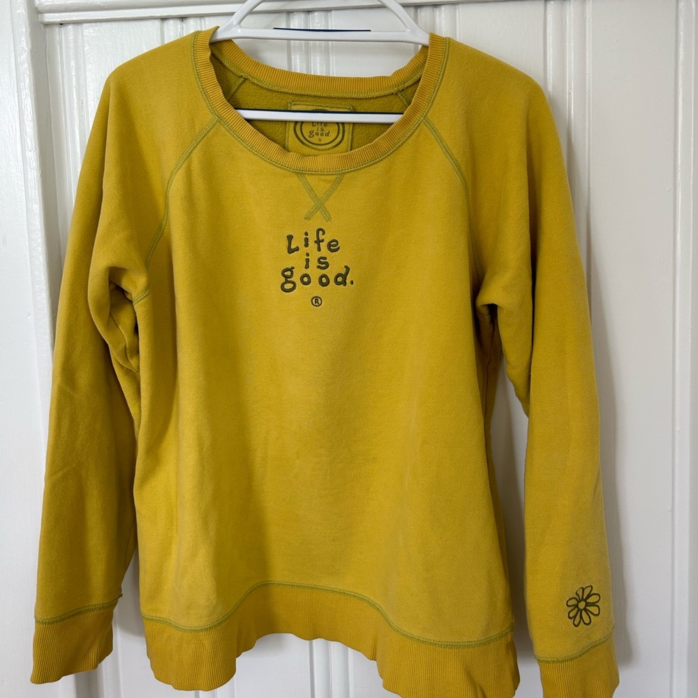 Life is Good Crewneck